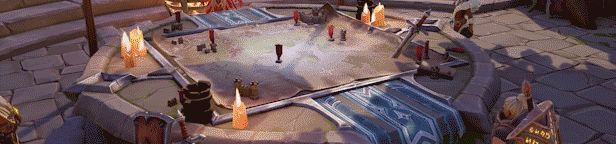 游戏中的团队合作画面