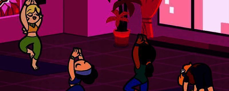 《节奏裂隙》伸展运动游戏画面