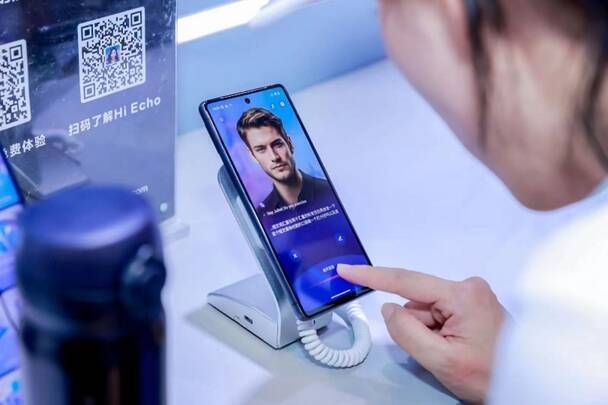 虚拟人口语私教Hi Echo的展示画面