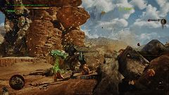 《怪物猎人:荒野》大剑肩撞画面