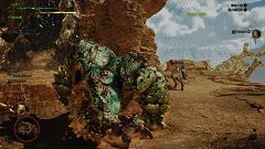 《怪物猎人:荒野》大剑相杀斩画面