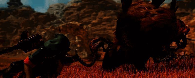 《怪物猎人：荒野》游戏画面