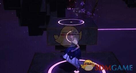 与怪物错开位置并跳跃到第三个大平台