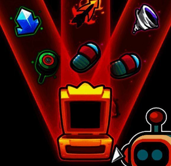 老奶奶收集金币画面