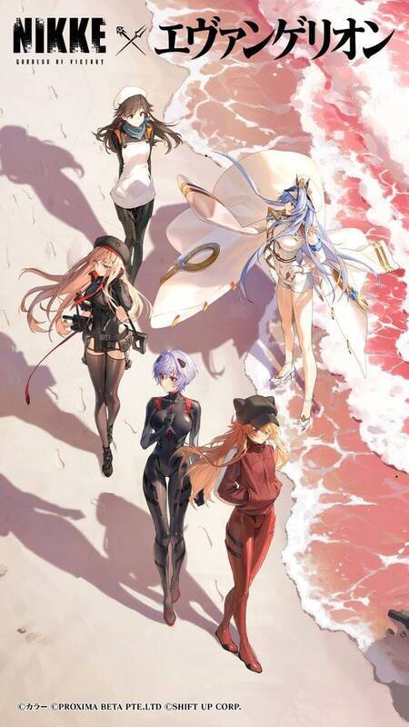 《妮姬：胜利女神》与《新世纪福音战士》联动壁纸4