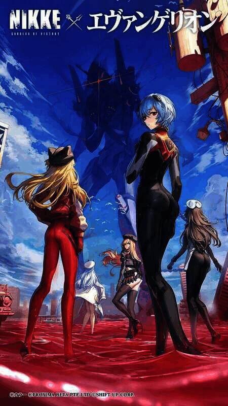 《妮姬：胜利女神》与《新世纪福音战士》联动壁纸6
