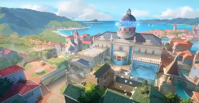 空间实验室地图配图