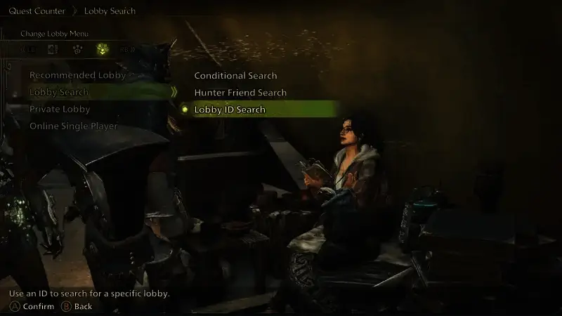 《怪物猎人：荒野》大厅成员列表相关界面截图