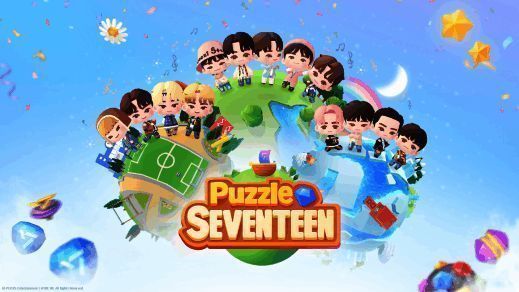 SEVENTEEN 配配乐游戏相关画面