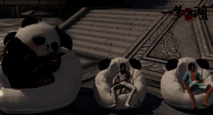 坐骑萌熊滚滚互动展示图1