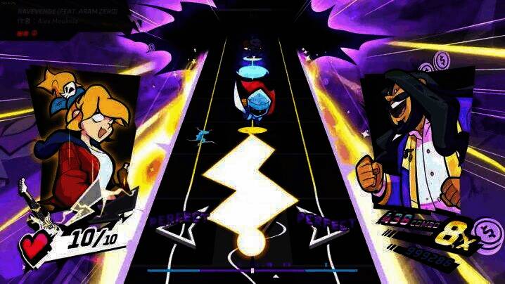 节奏裂隙音符界面