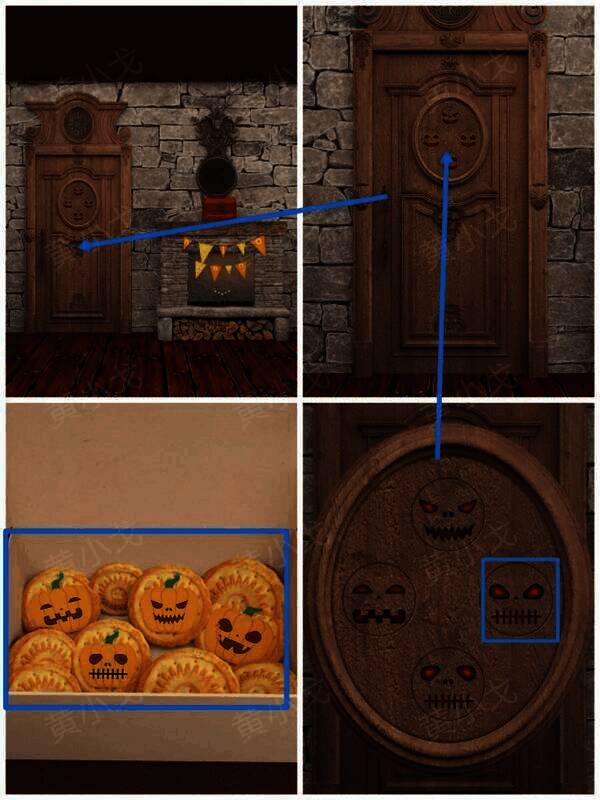 打开的木门机关