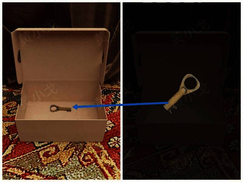 打开盒子获得钥匙