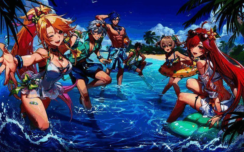 《晶核》游戏内周年庆福利图片