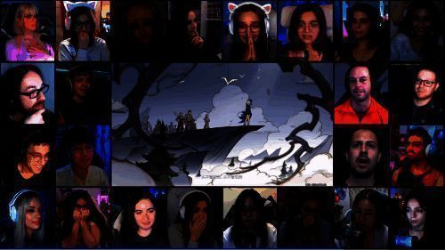 一起观看PV的外国玩家们