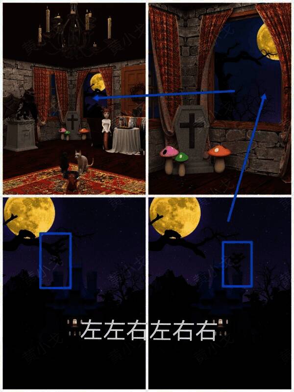 窗外蝙蝠飞出顺序图片