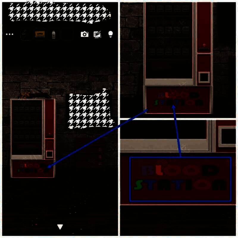 自动贩卖机上英文字母颜色图片