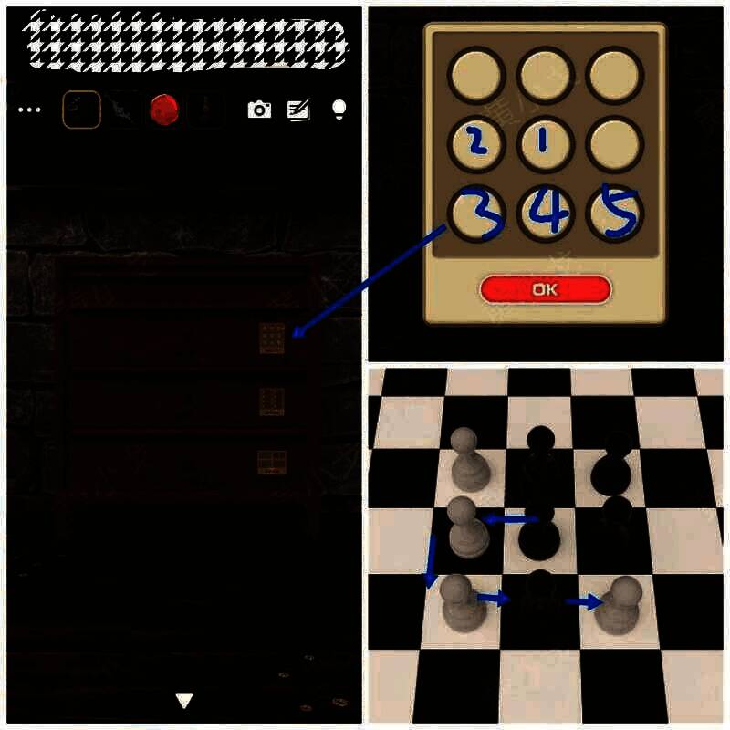 柜子第一个抽屉密码锁解谜图片