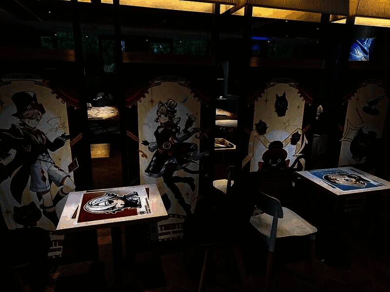 肯德基与原神主题门店活动现场画面