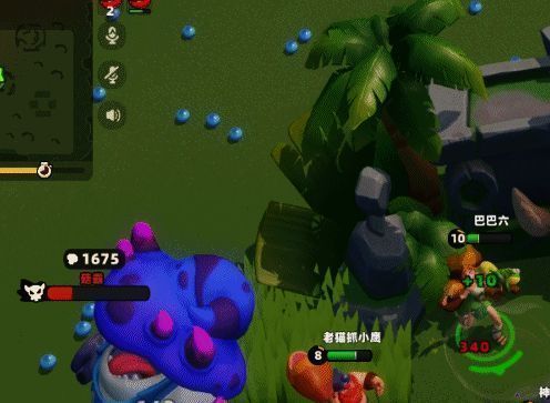 《野蛮人大作战2》“菇霸争夺赛”中菇霸画面