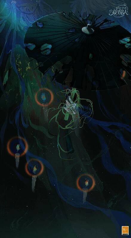 古寺徘徊之幽影插画