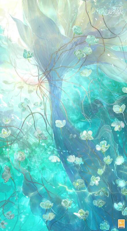 梦渚白鱀族末裔插画