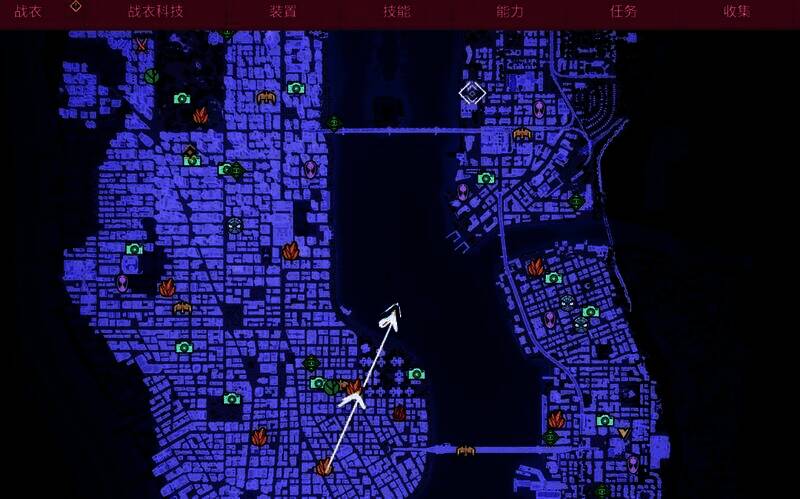 跟着风圈飞行的画面