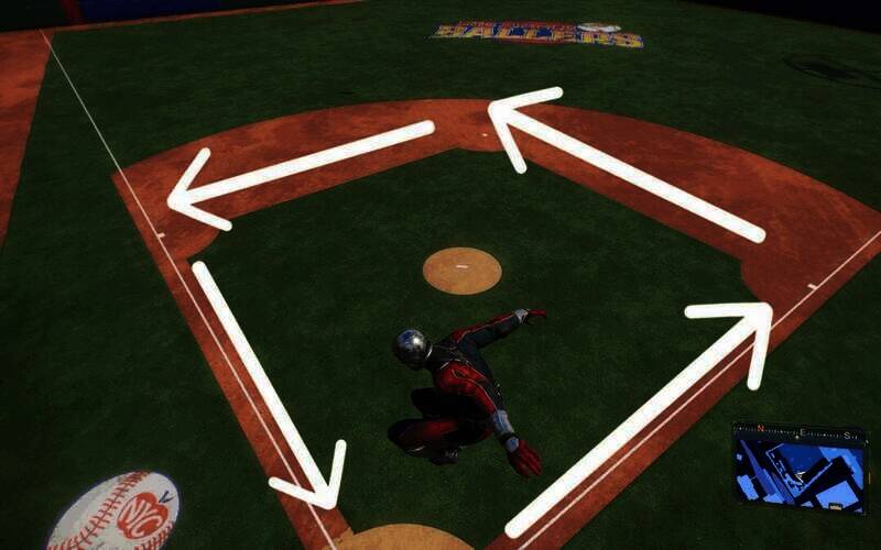 《漫威蜘蛛侠2》棒球场地扇形路线图2