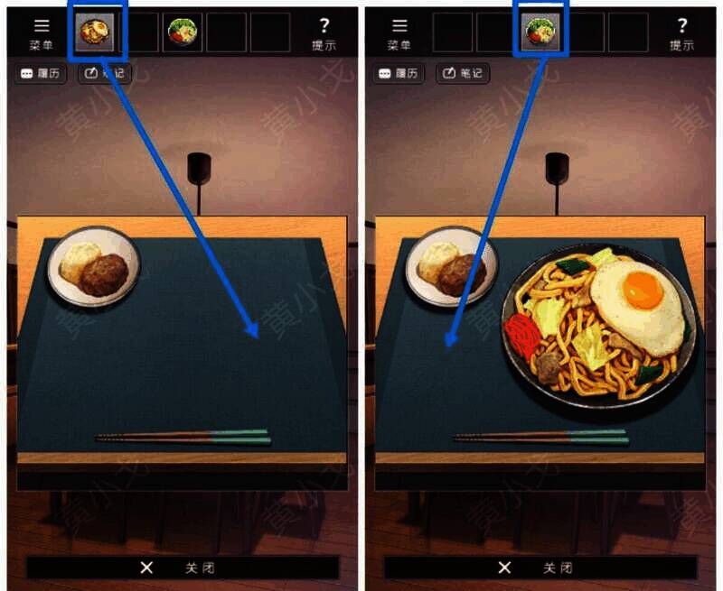 将食物放到餐盘上图片