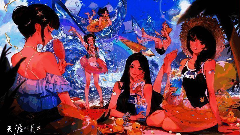 天涯明月刀手游夏日活动场景图