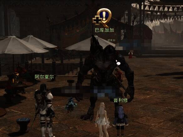 朱诺下层对话巴库加加场景图