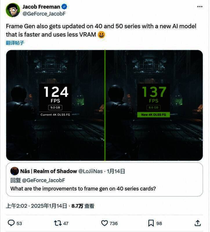 4K分辨率+DLSS帧生成游戏升级前后对比图