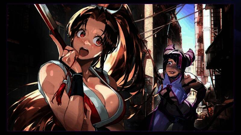 不知火舞贺图或截图之一