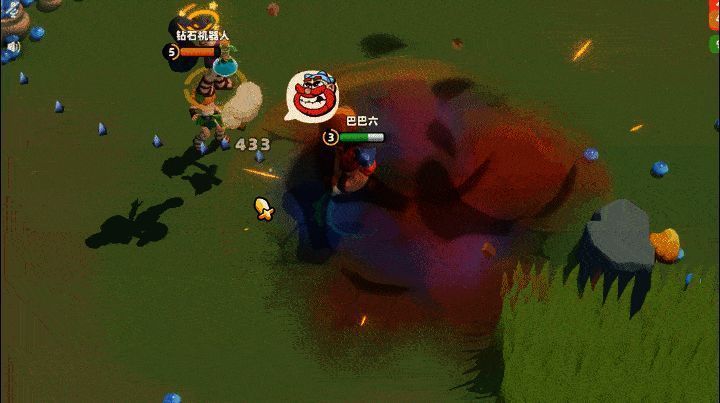 《野蛮人大作战2》变身闪电鸡画面