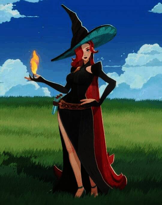 灰烬魔女米瑞尔形象