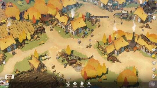 金穗村的大黄狗场景