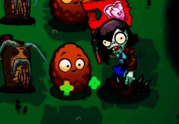 《植物大战僵尸3》黄金坚果植物画面