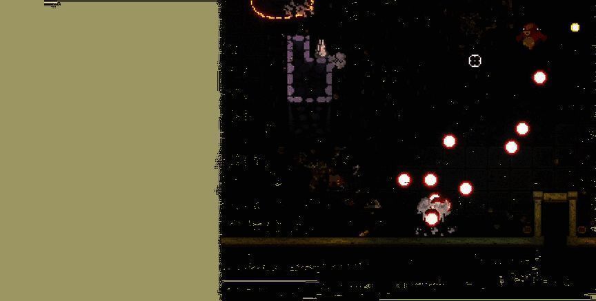 《挺进地牢》琪琪怪和孢子怪弹幕展示