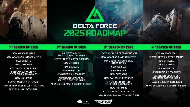 《三角洲行动》相关宣传画面