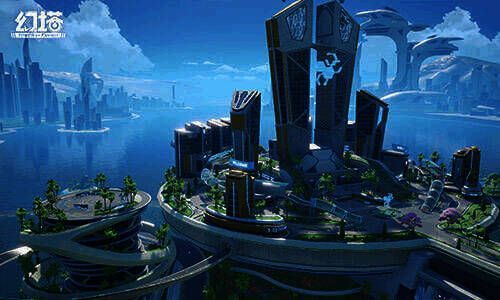 亚夏洲-中心区地图景象