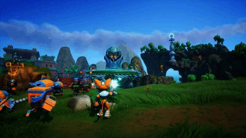 《CHIP ‘N CLAWZ vs. THE BRAINIOIDS》游戏截图2