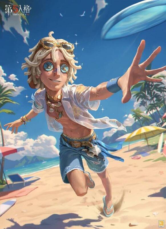 勘探员盛夏飞盘时装海报图