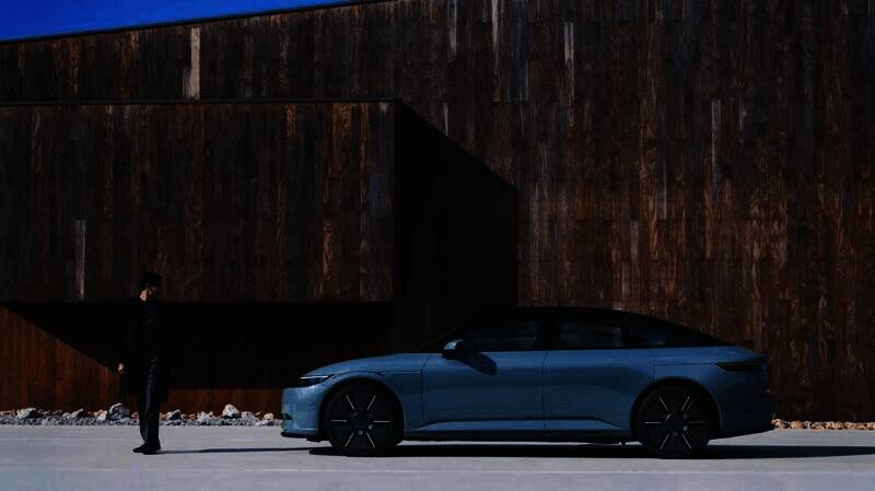 Afeela 1电动轿车正面外观