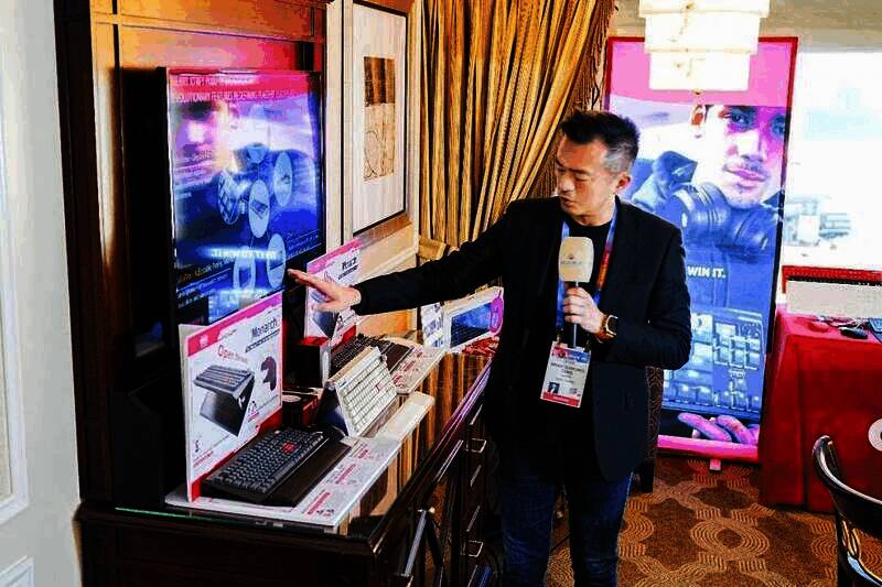 CHERRY AI无线鼠标使用场景展示