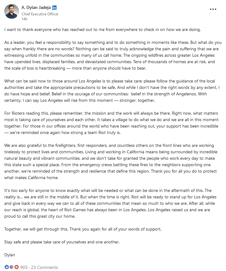 山火造成的破坏场景