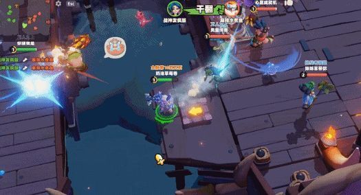 玩家利用弹射踏板逃脱画面