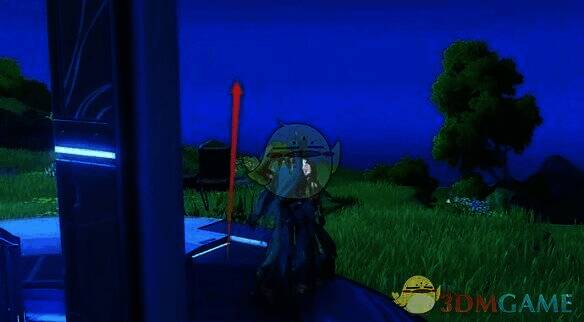 荒弃岩壑附近路线图