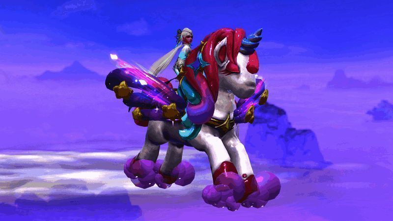 《天下》手游摇摇糖果马坐骑展示图