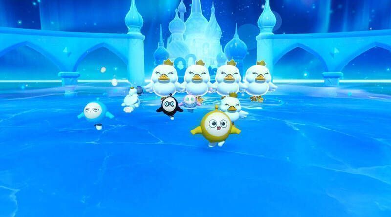 《天鹅之舞》中蛋仔化身小天鹅和丑小鸭跳舞