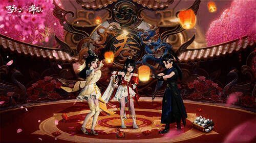 《梦幻新诛仙》河阳烟火活动场景图